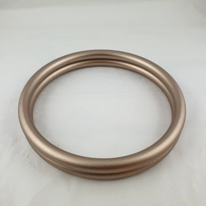 Matte Champagne 2 Small " Aluminium Sling Rings (2nd Grade)